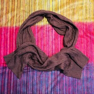 Gorgeous brown beaded scarf by winter&miggs